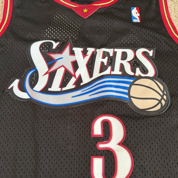 NWT Allen Iverson Swingman Jersey XL - Picture 6 of 14